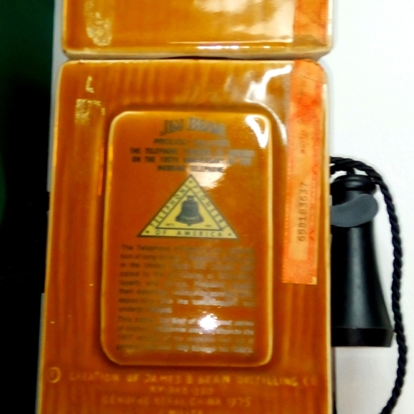 1975 Jim Beam Decanter Antique Trlephone - Picture 6 of 13